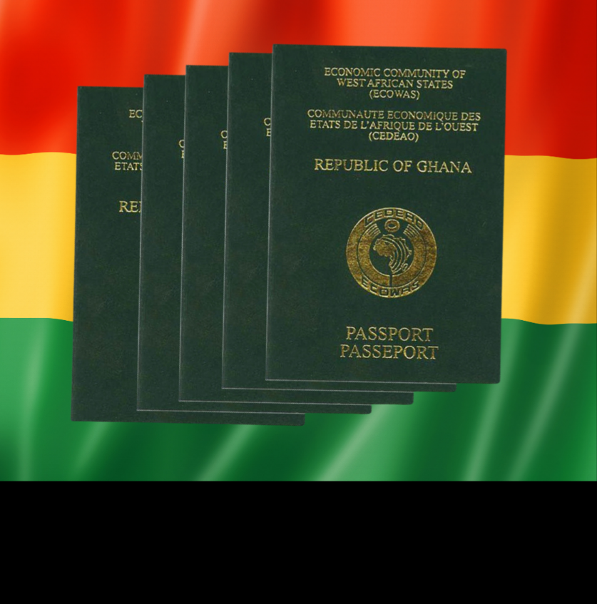 Acquire A Ghanaian passport, birth cert, death cert, business registration and other legal documents through Wilfy Travels